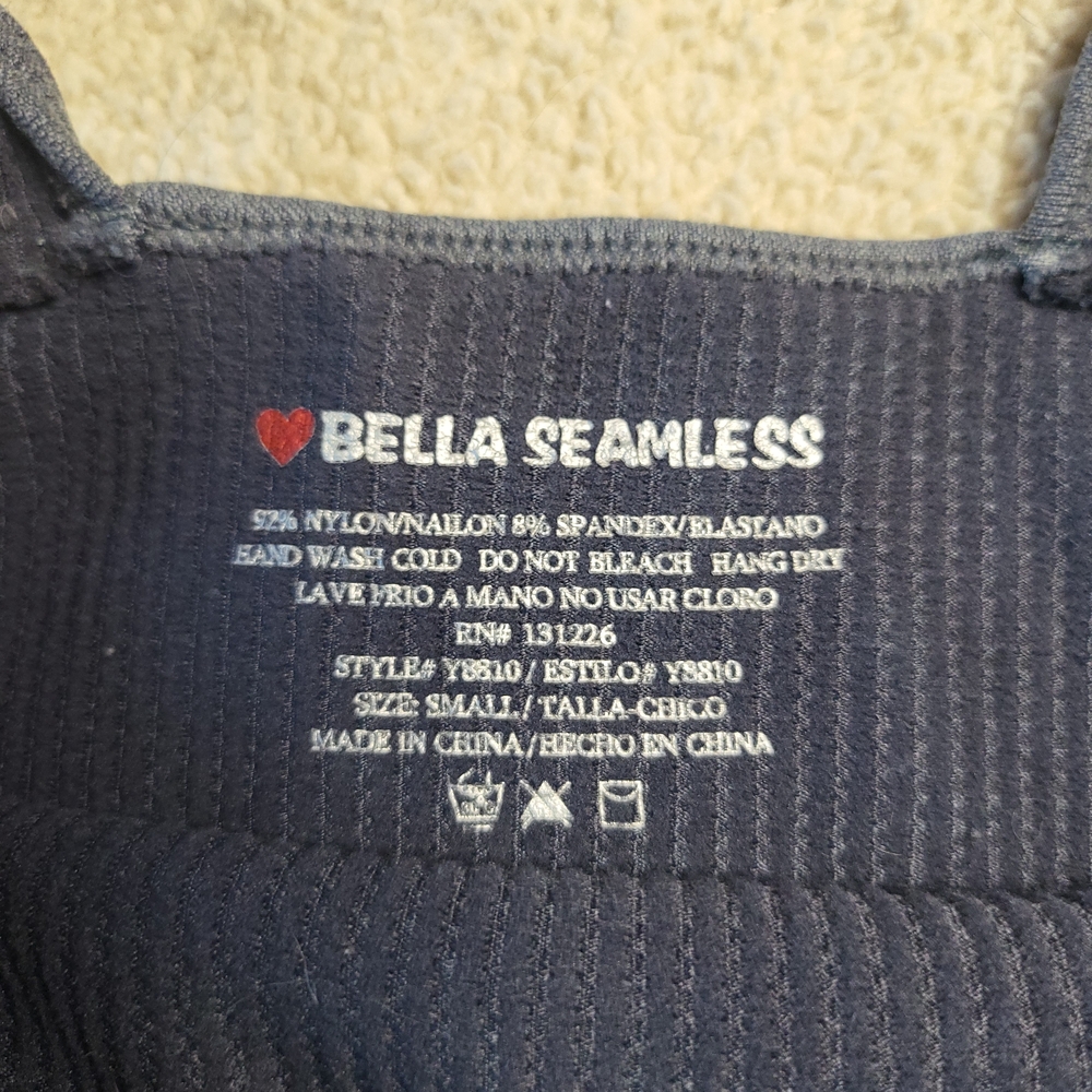 Charcoal Ribbed Women's Tank Top - Picture 3 of 3